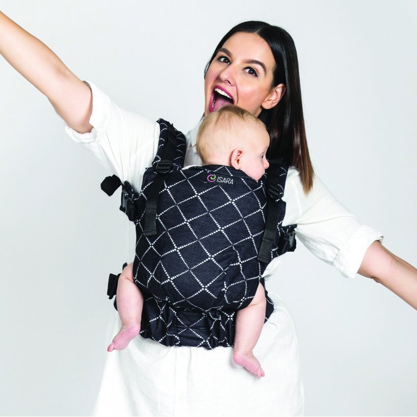 Marsupio Isara The One Diamonda Black