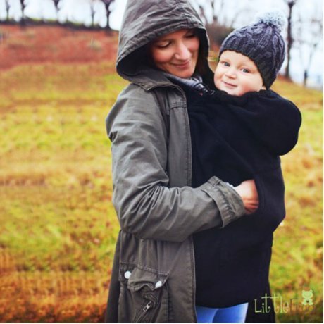 Cover invernale Little Frog - Black