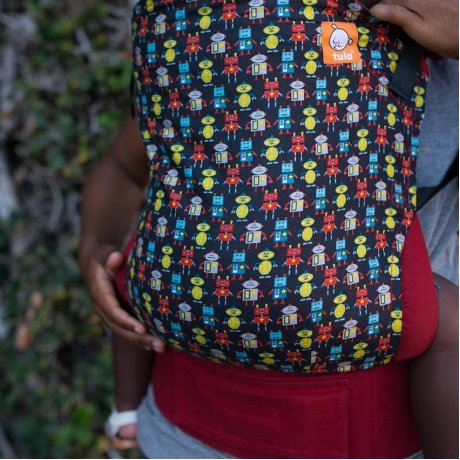 Marsupio Tula Baby Carrier - Little Robots